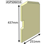 ASPS06016 Parkray Left Side Brick  |  Aspect 6 (Eco)